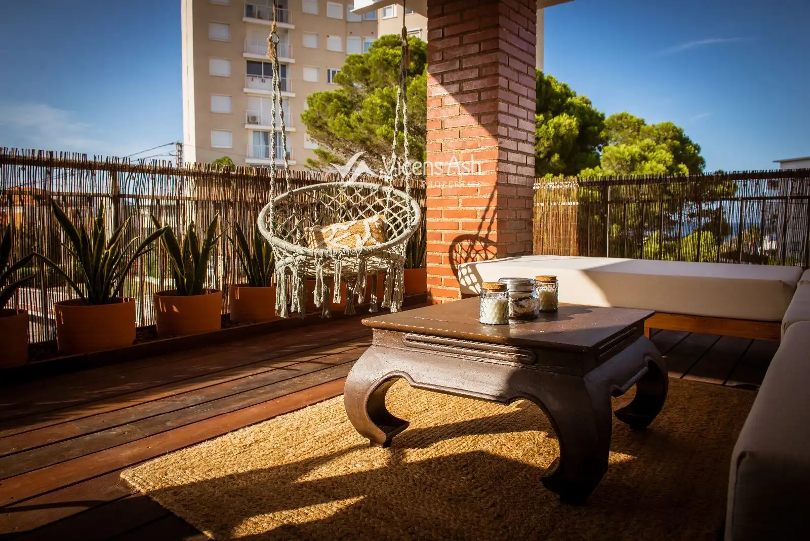 Terrace of Apartments for sale in Jávea / Xàbia  with Air Conditioner, Terrace and Furnished