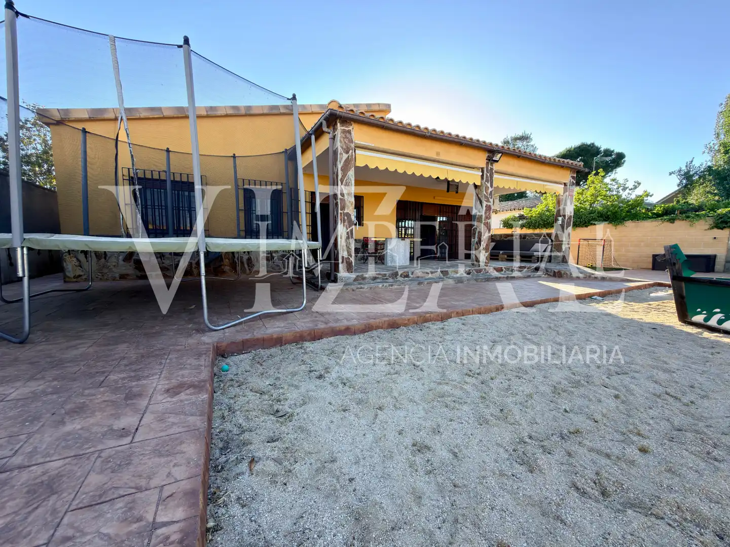 Garten von Haus oder Chalet zum Verkauf in El Viso de San Juan mit Klimaanlage, Heizung und Privatgarten