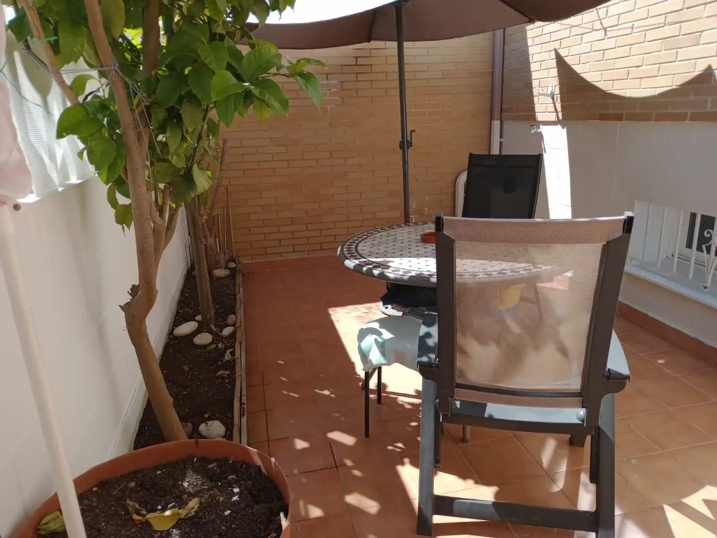 Terraza de Casa adosada de alquiler en Xirivella con Terraza y Amueblado