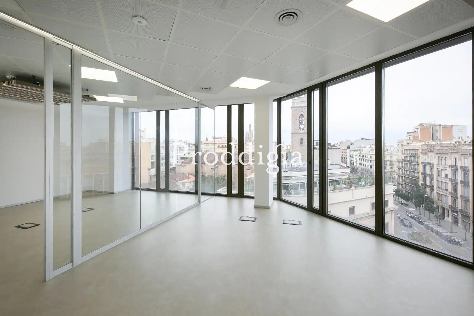 Oficina de alquiler en  Barcelona Capital con Aire acondicionado, Calefacción y Terraza