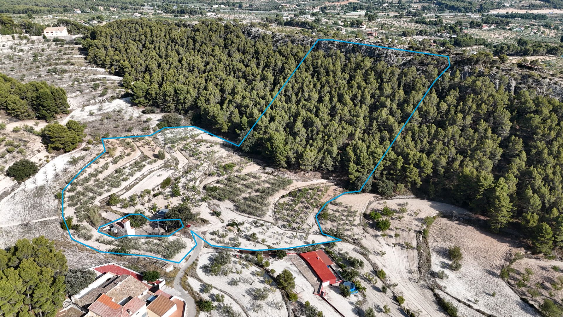 Finca rústica en venda en Ibi