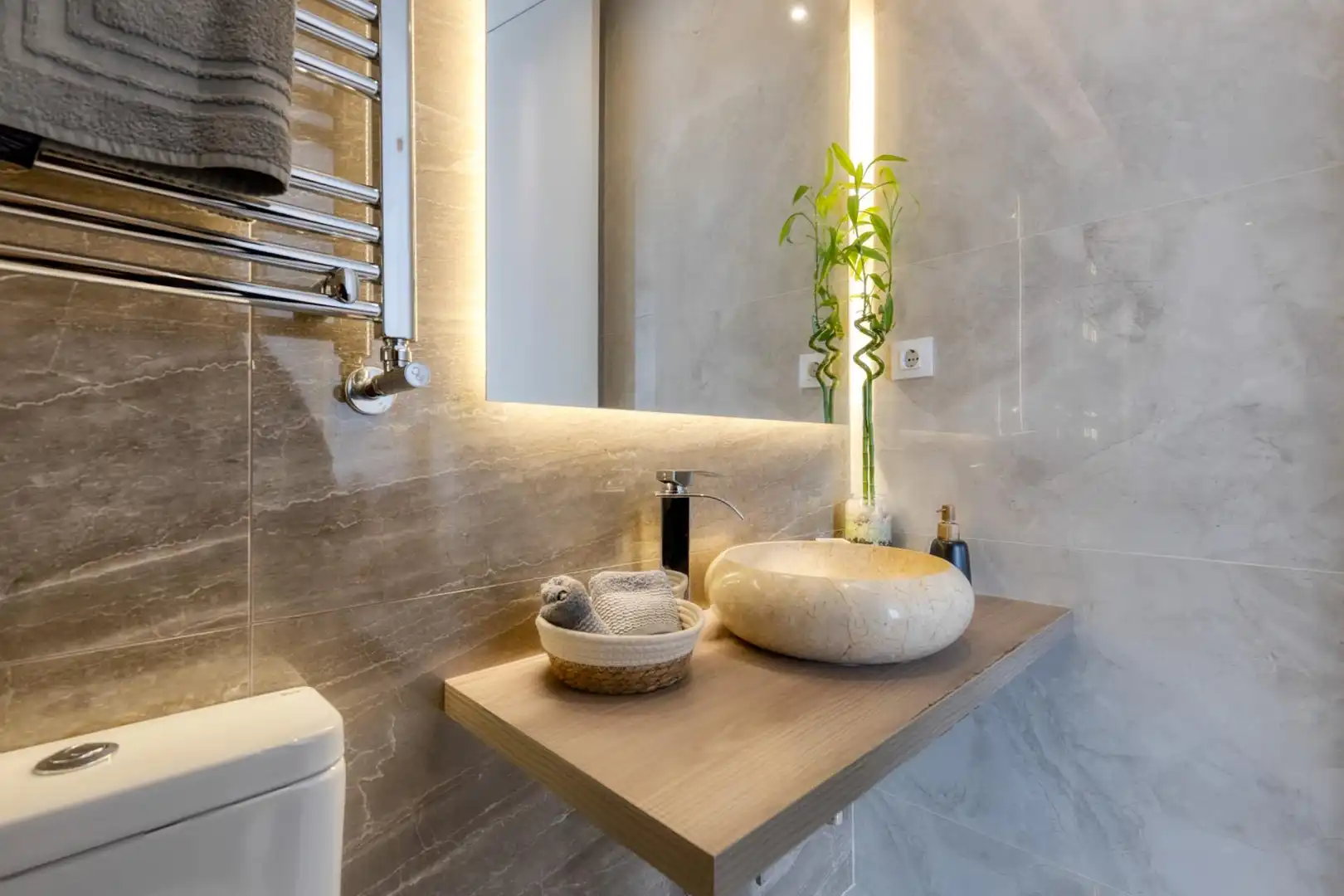 Baño de Ático en venta en Madrid con Aire acondicionado, Calefacción y Terraza