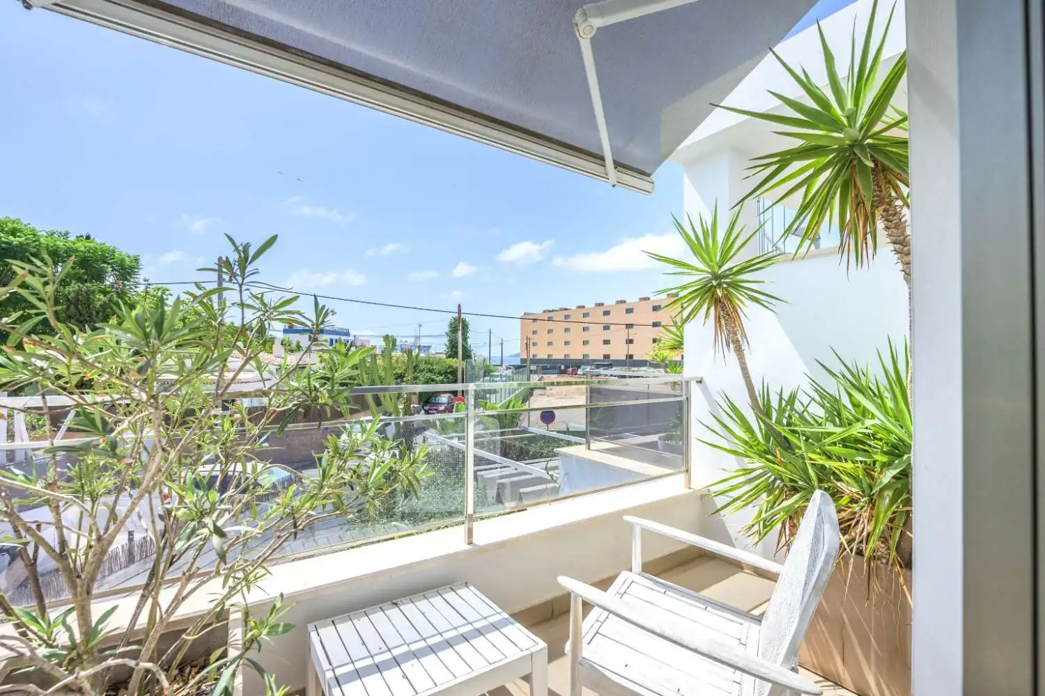 Balcony of Detached homes for sale in Eivissa  with Air Conditioner, Heating and Terrace