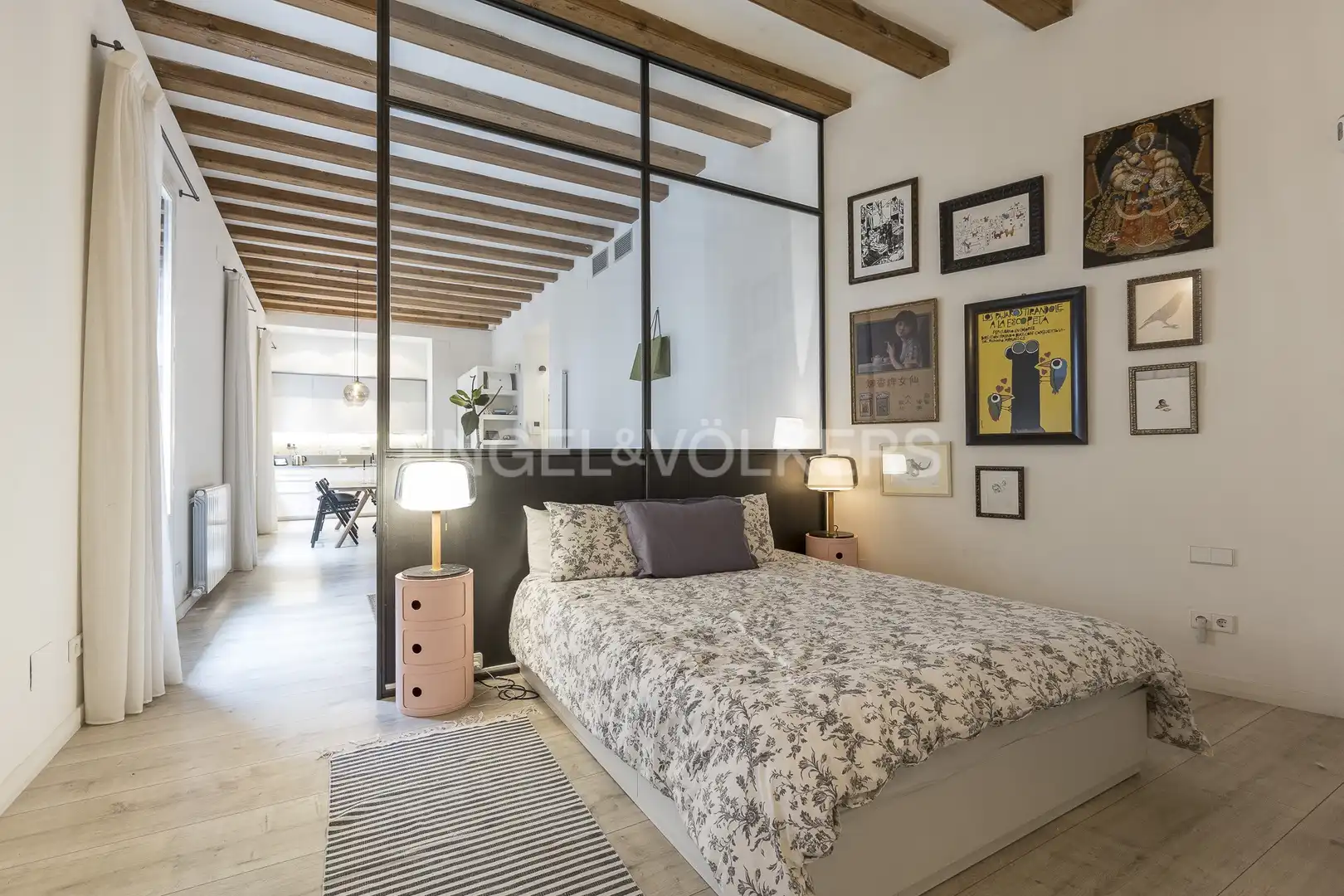 Habitación de Loft de alquiler en Barcelona con Calefacción, Terraza y Amueblado