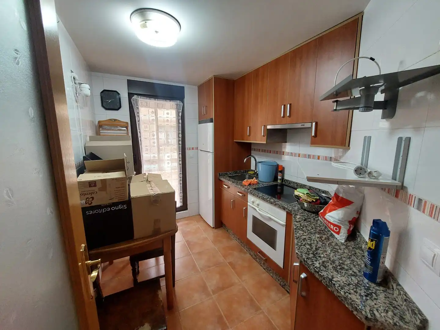 Kitchen of Flat for sale in La Robla   with Heating and Balcony