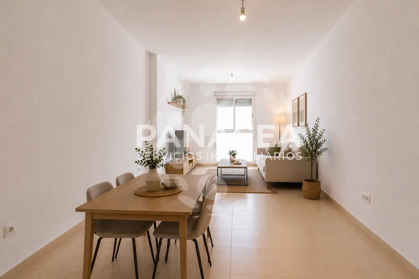 Sala de estar de Piso en venta en Roquetas de Mar
