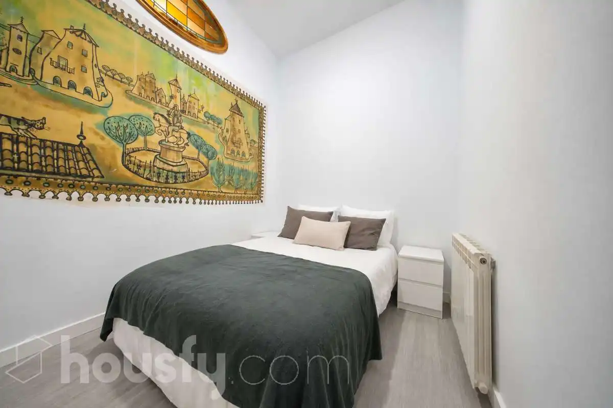 Bedroom of Ground floor for sale in Madrid  with Heating and Furnished
