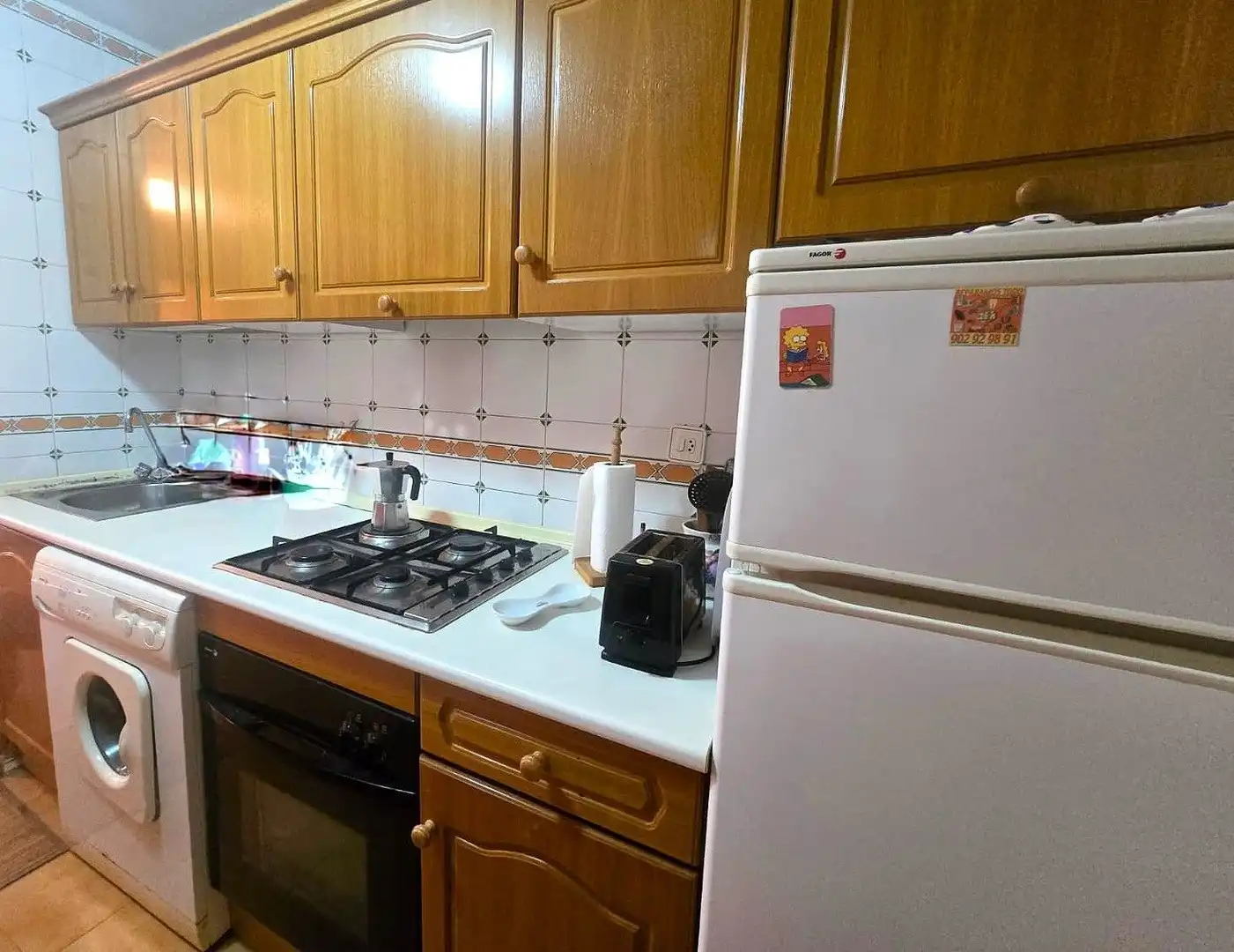 Küche von Haus oder Chalet zum Verkauf in Santa Pola mit Heizung und Möbliert