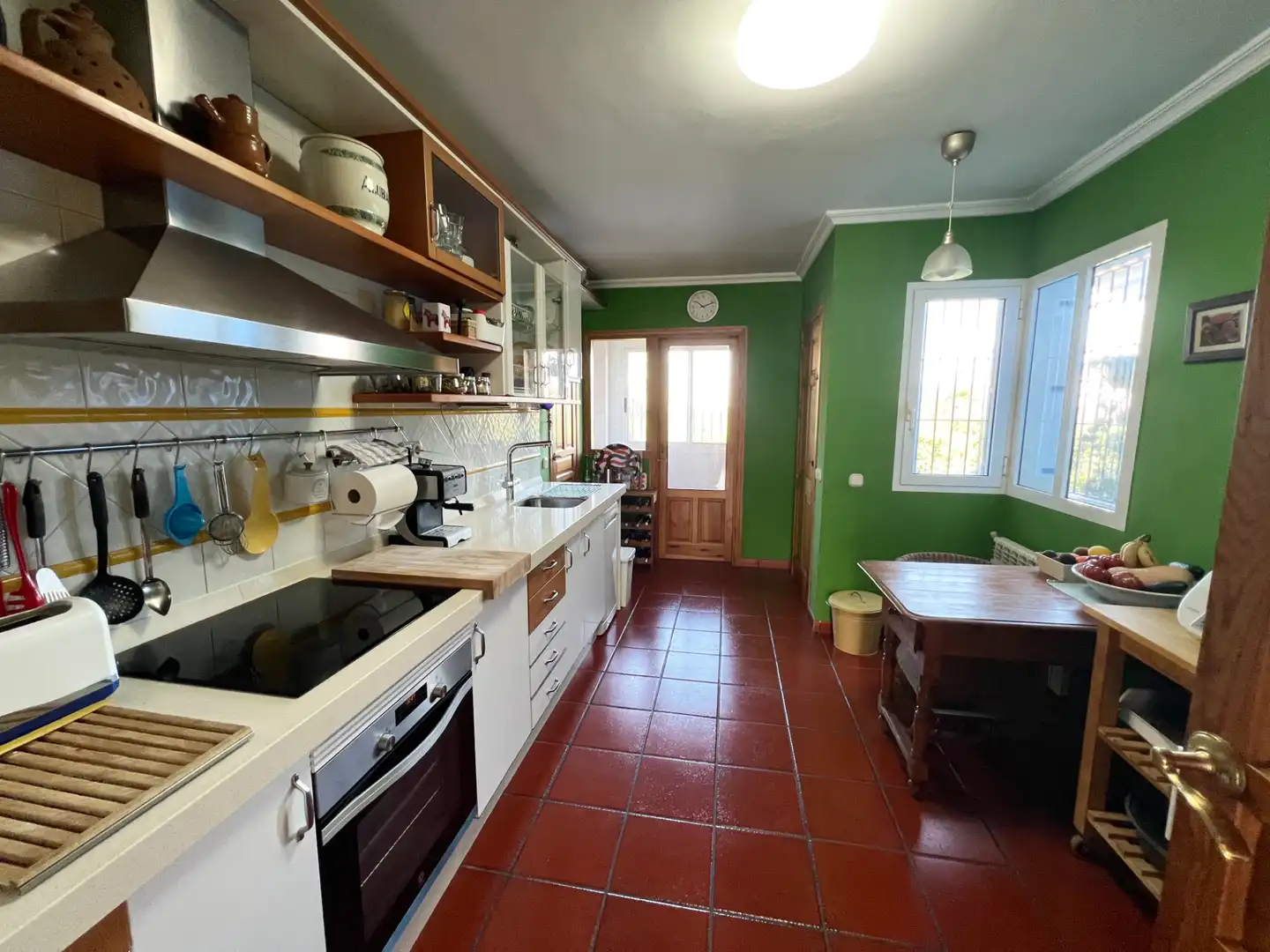 Cuina de Casa o xalet en venda en Murcia amb Aire condicionat, Calefacció i Jardí privat