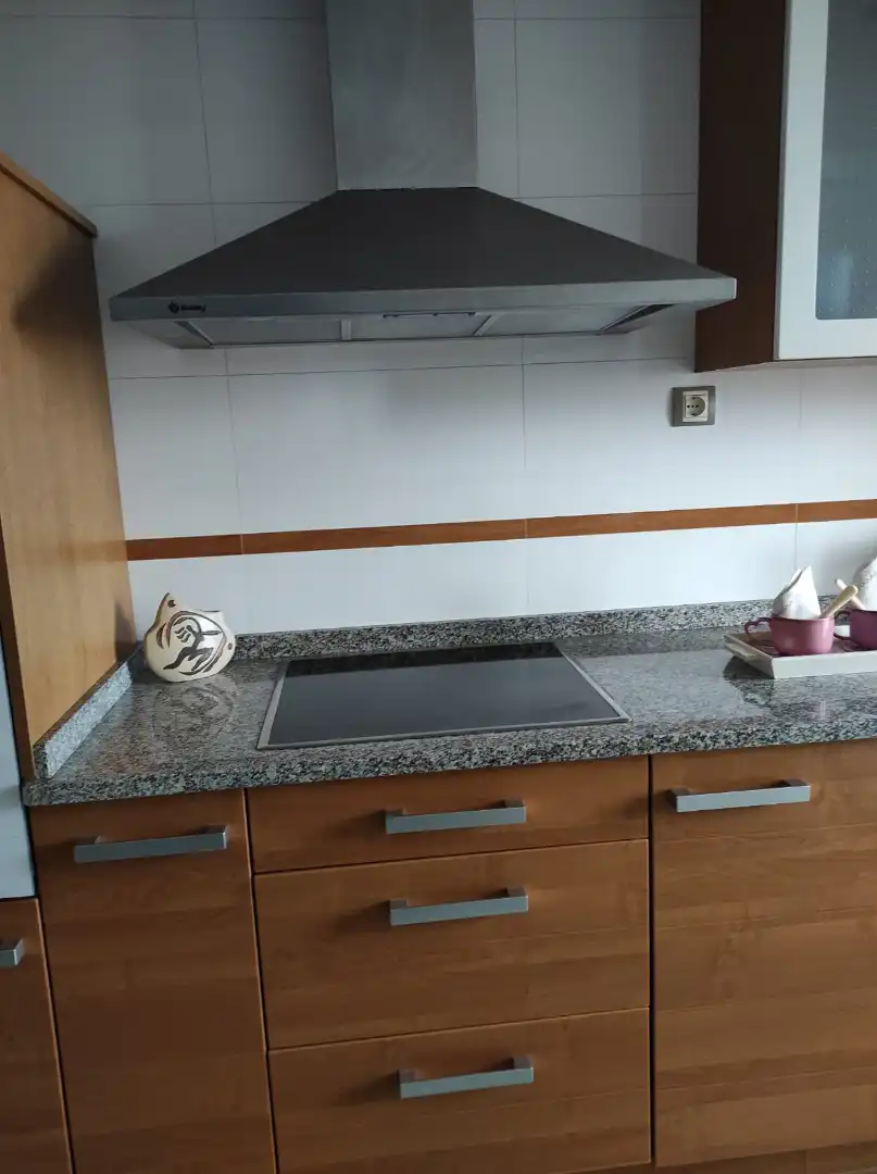 Cuina de Pis de lloguer en Zaragoza amb Aire condicionat, Calefacció i Parquet