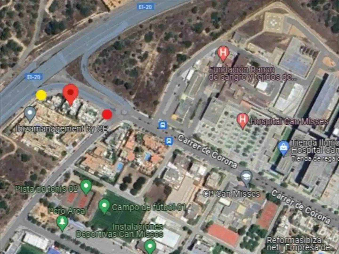 Außenansicht von Garage zur Miete in Eivissa