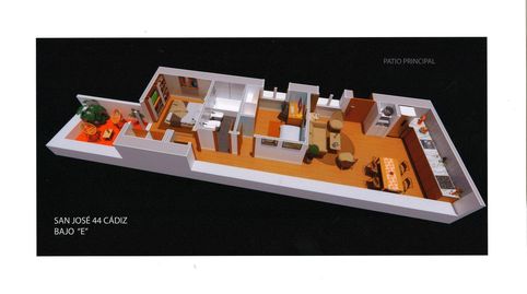 Foto 5 de Pis en venda a Calle San José, 44, La Caleta - La Viña, Cádiz