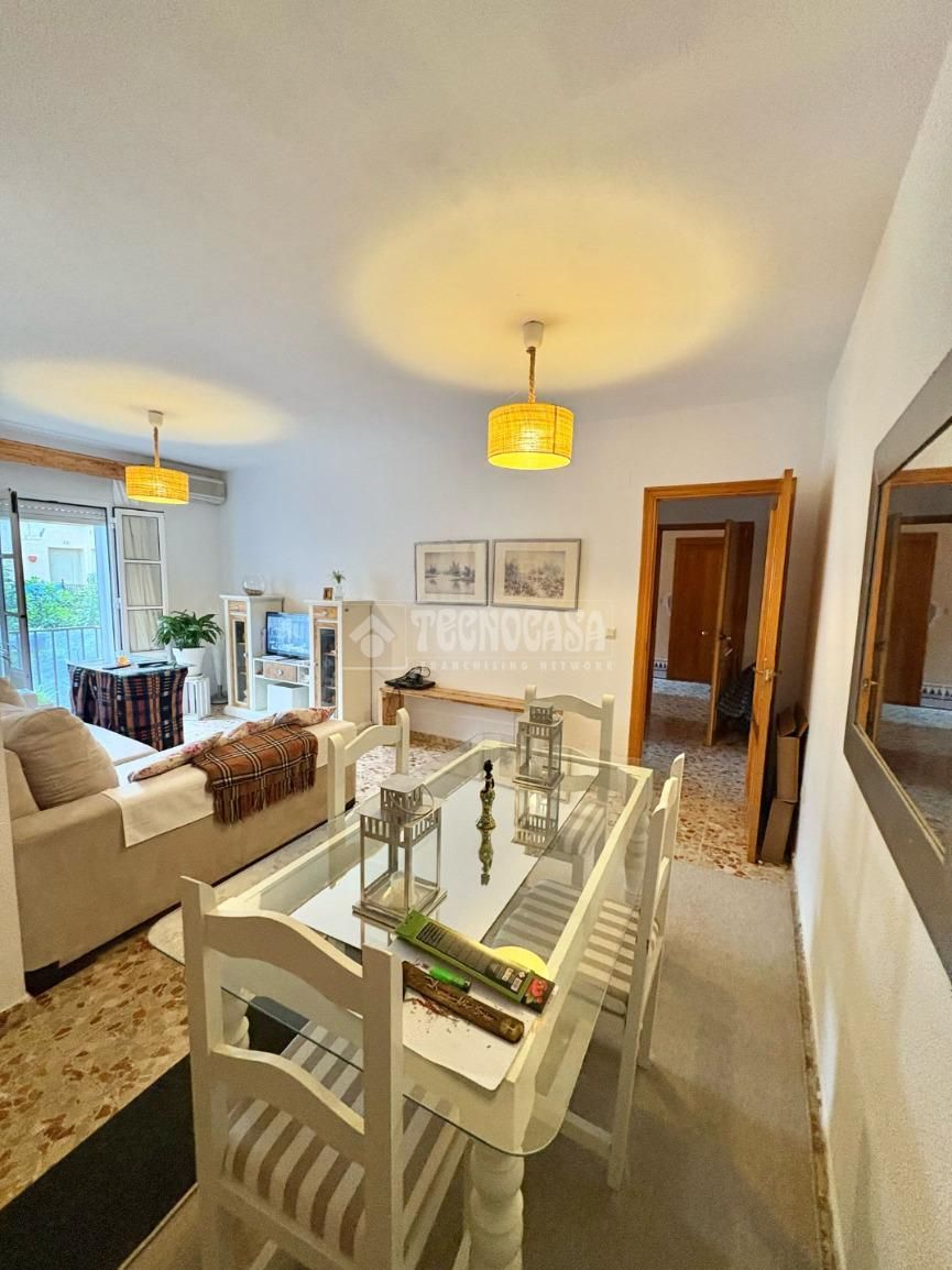 Wohnzimmer von Wohnung zum verkauf in San José del Valle mit Klimaanlage und Balkon