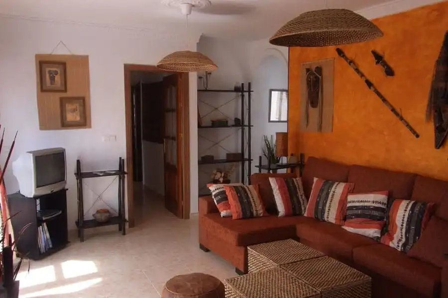 Sala de estar de Ático en venta en Benaocaz con Terraza, Amueblado y Balcón
