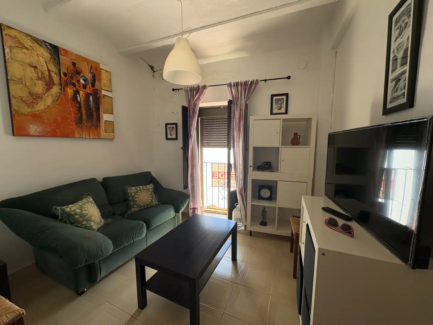 Wohnzimmer von Haus oder Chalet zum Verkauf in Llerena mit Terrasse, Möbliert und Ofen