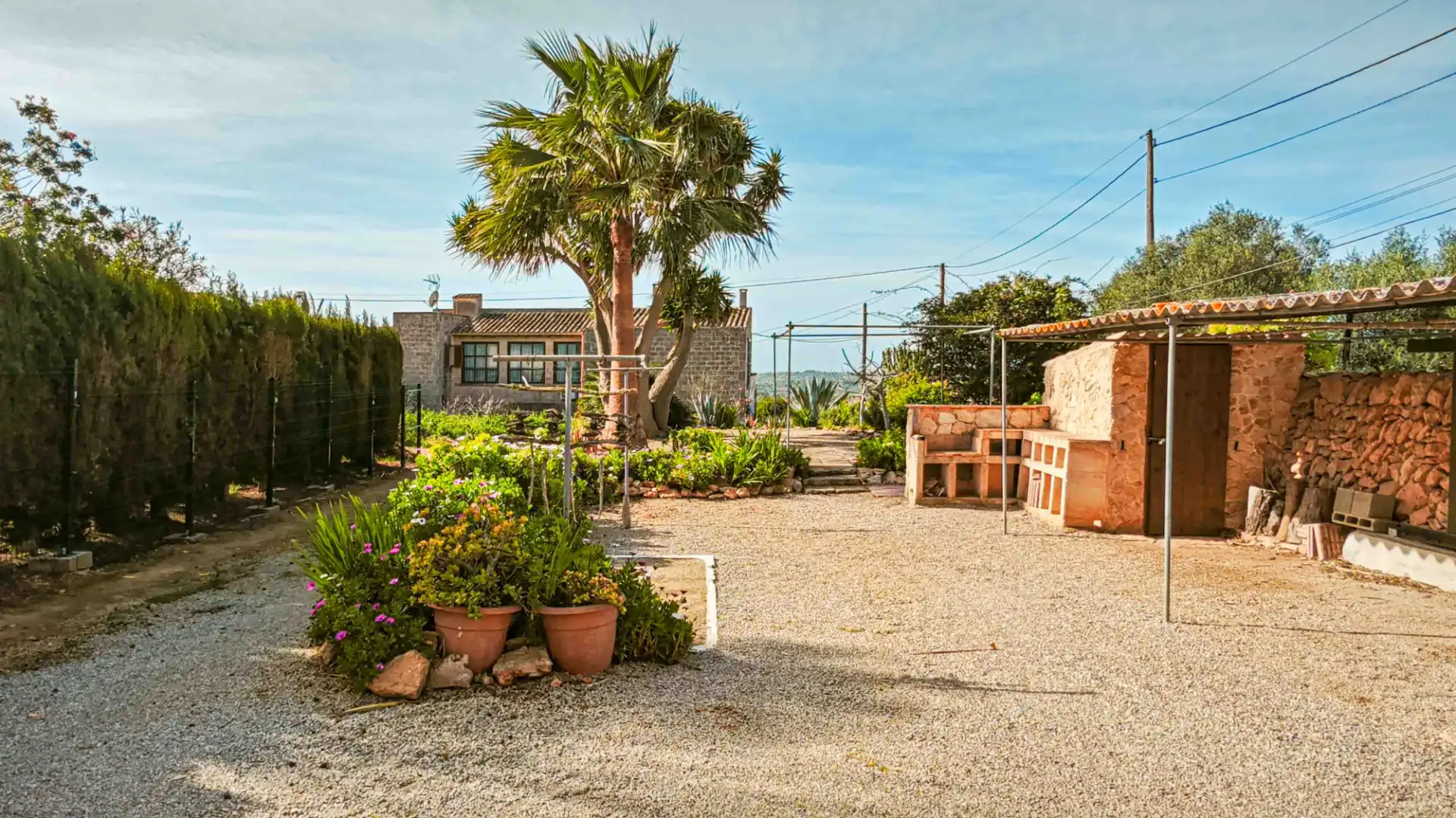 Jardí de Casa o xalet de lloguer en Ses Salines amb Jardí privat i Forn