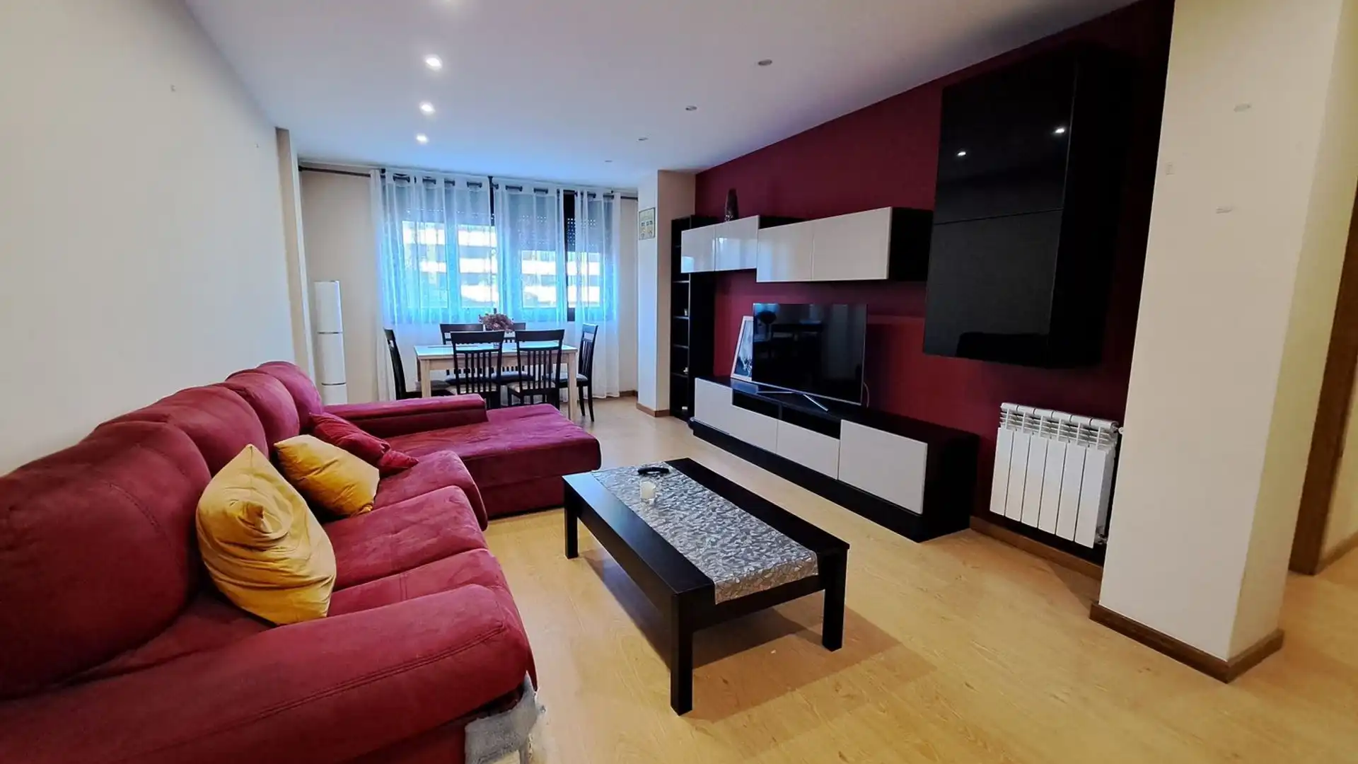 Sala de estar de Piso en venta en Gijón  con Calefacción, Jardín privado y Trastero