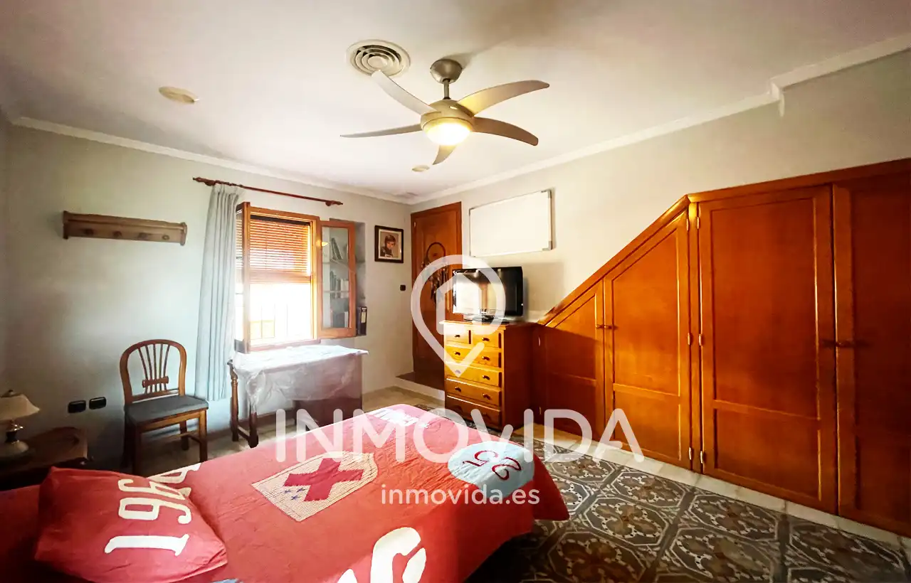 Bedroom of Houses for sale in Xàtiva  with Air Conditioner, Terrace and Furnished