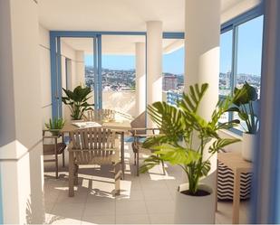 Terrace of Flat for sale in Calpe / Calp  with Air Conditioner, Terrace and Swimming Pool