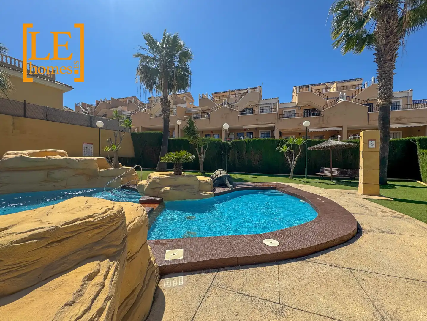 Jardí de Apartament en venda en Orihuela amb Aire condicionat, Moblat i Forn