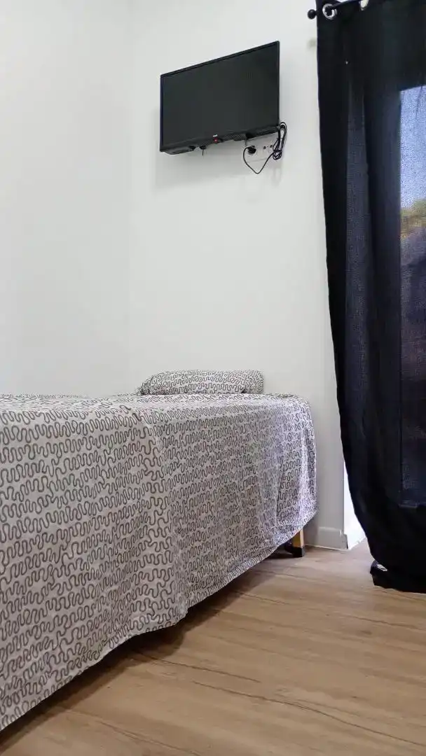 Bedroom of Flat for rent in Arona  with Air Conditioner, Private garden and Parquet flooring