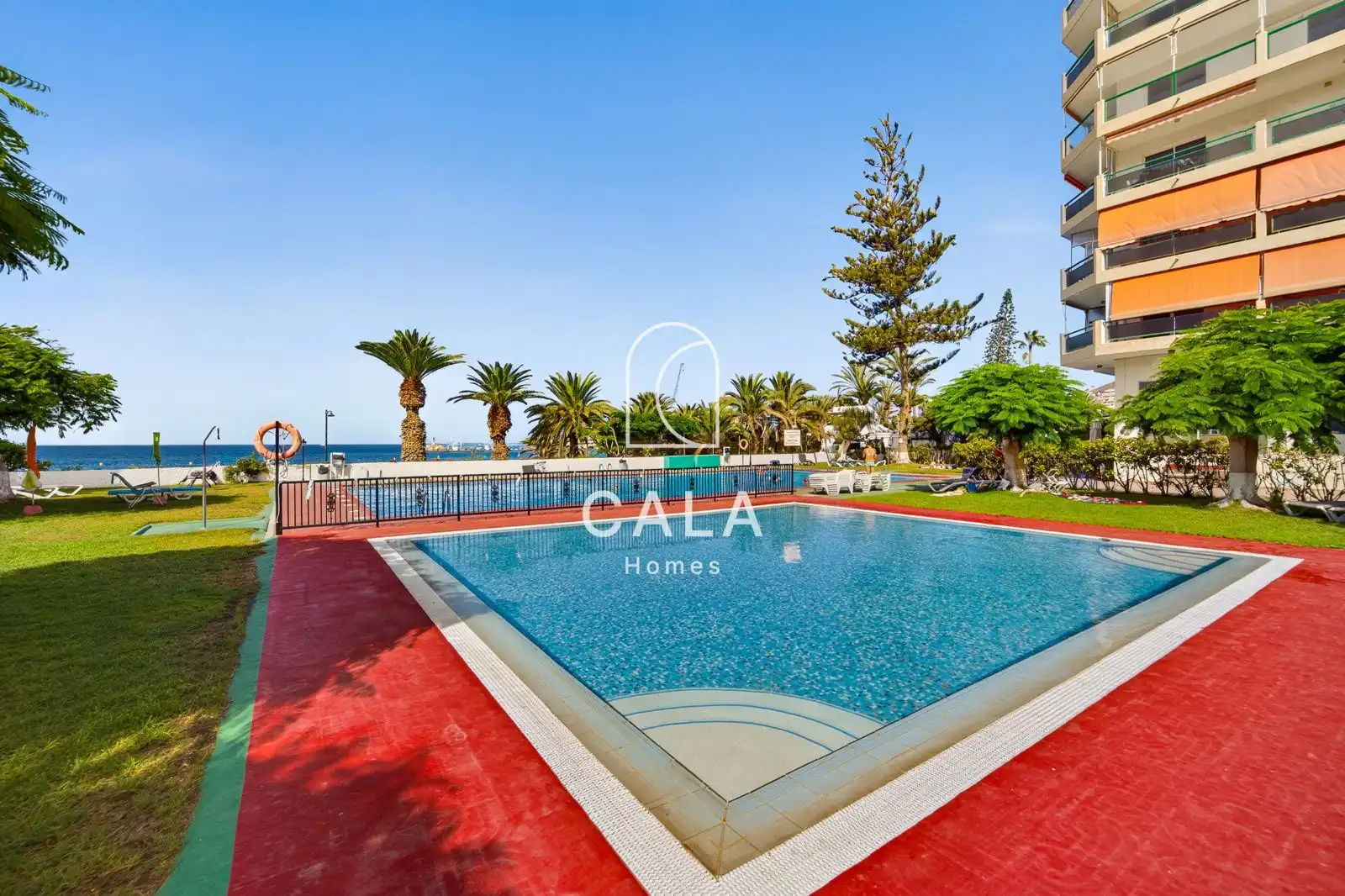 Swimming pool of Flat for sale in Arona  with Air Conditioner, Heating and Terrace