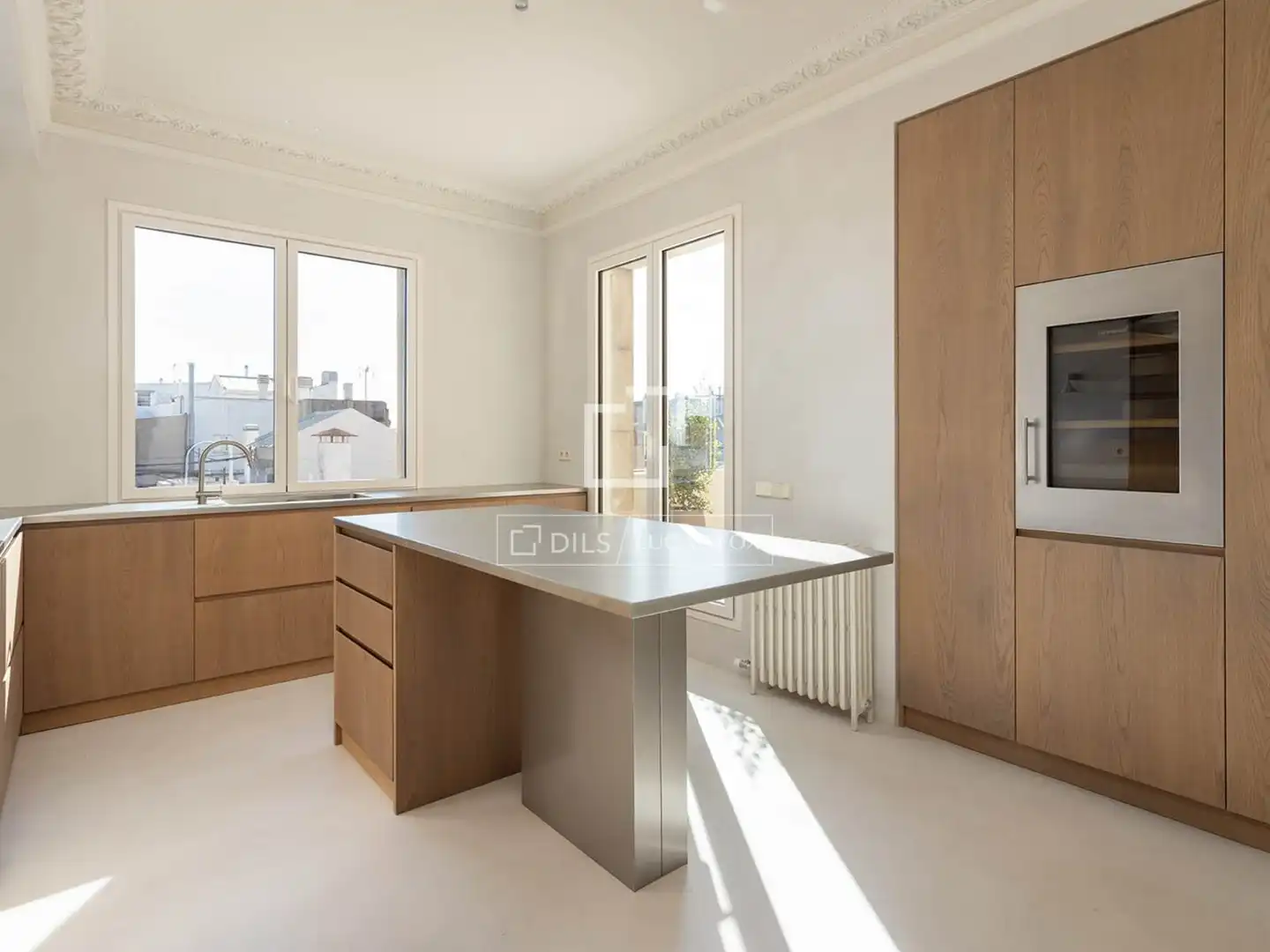 Kitchen of Attic for sale in Barcelona  with Air Conditioner, Heating and Parquet flooring