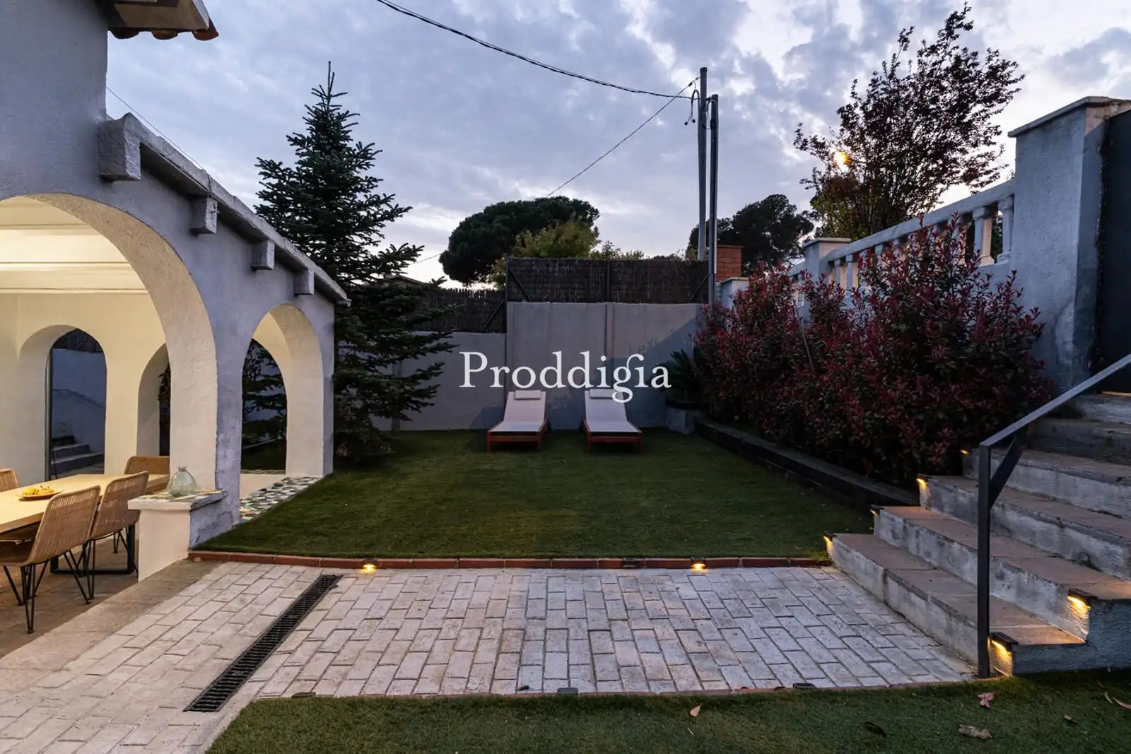 Garten von Haus oder Chalet zur Miete in Sant Cugat del Vallès mit Heizung, Terrasse und Schwimmbad