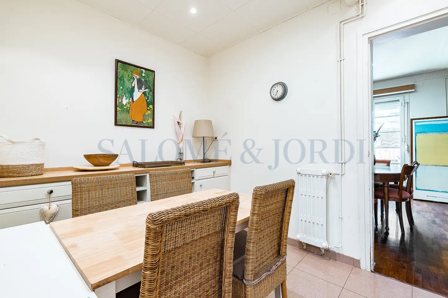 Cocina de Piso en venta en Barcelona con Aire acondicionado, Calefacción y Jardín privado