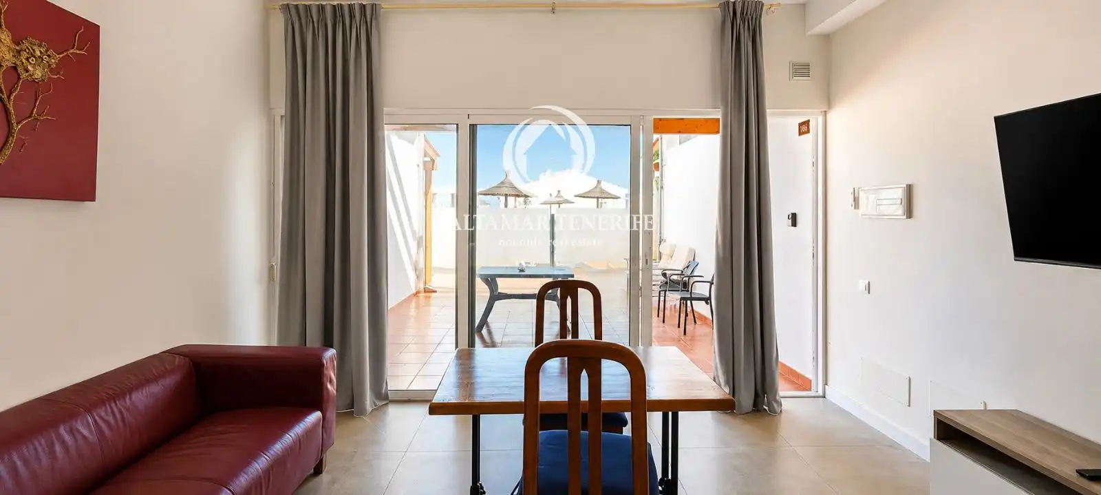 Terraza de Apartamento en venta en Adeje con Terraza, Piscina y Piscina comunitaria