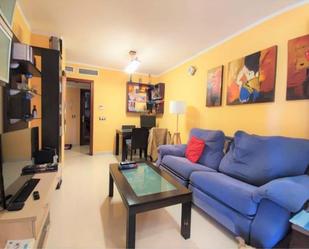 Living room of Flat for sale in Málaga Capital  with Air Conditioner, Terrace and Storage room