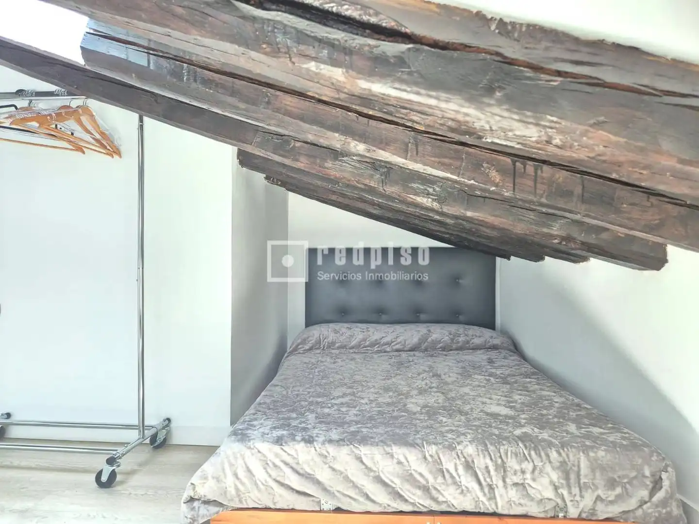Schlafzimmer von Wohnungen zur Miete in Madrid mit Klimaanlage und Möbliert