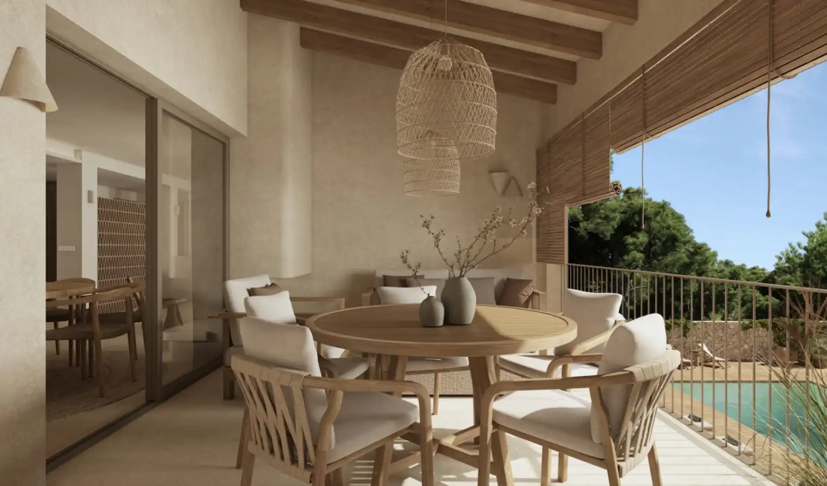 Villa con terrazza in vendita a La Fustera, imagen 4