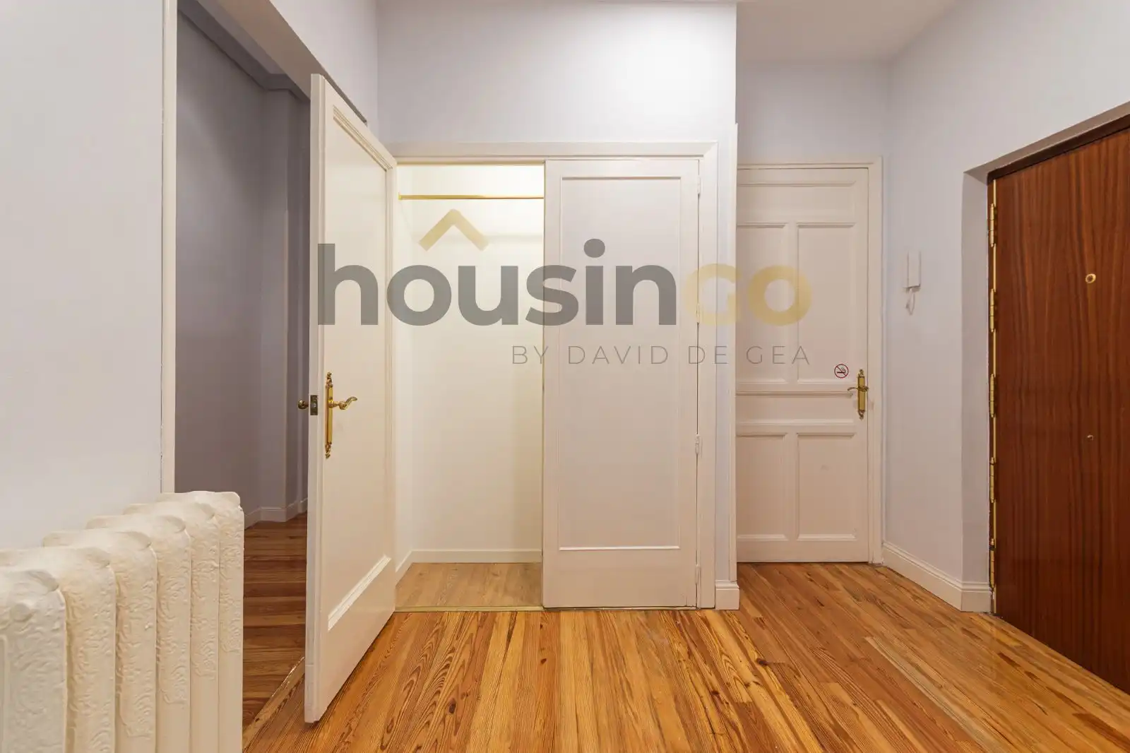 Bedroom of Flat for rent in Madrid  with Heating, Terrace and Oven