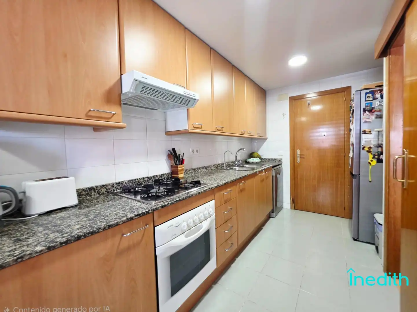 Kitchen of Flat for sale in Castelldefels  with Air Conditioner, Heating and Terrace