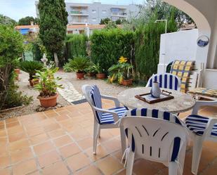 Jardí de Casa adosada de lloguer en Dénia amb Aire condicionat, Jardí privat i Terrassa
