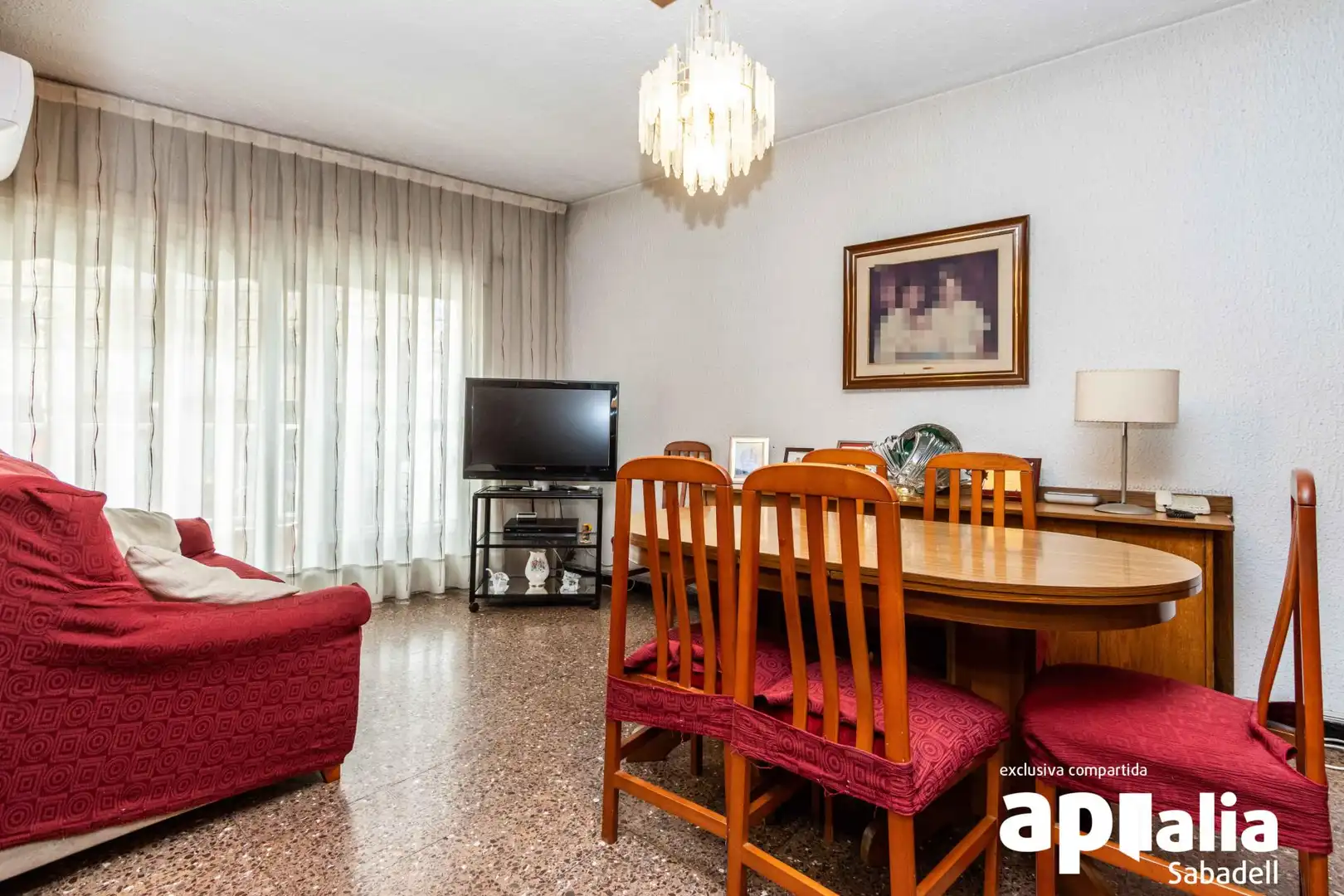 Living room of Flat for sale in Sabadell  with Heating, Oven and Balcony