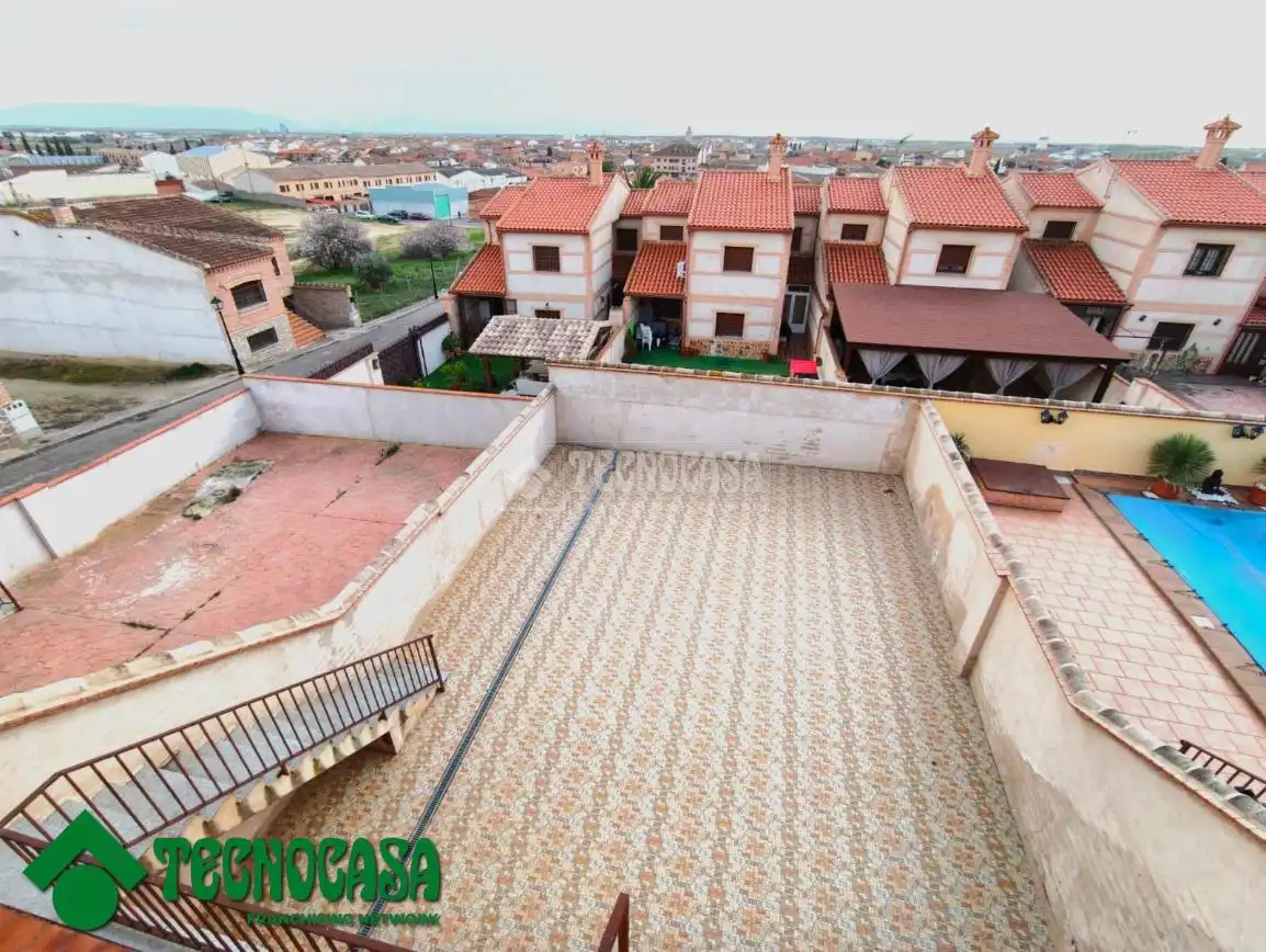 Terrassa de Casa adosada en venda en Gálvez amb Terrassa