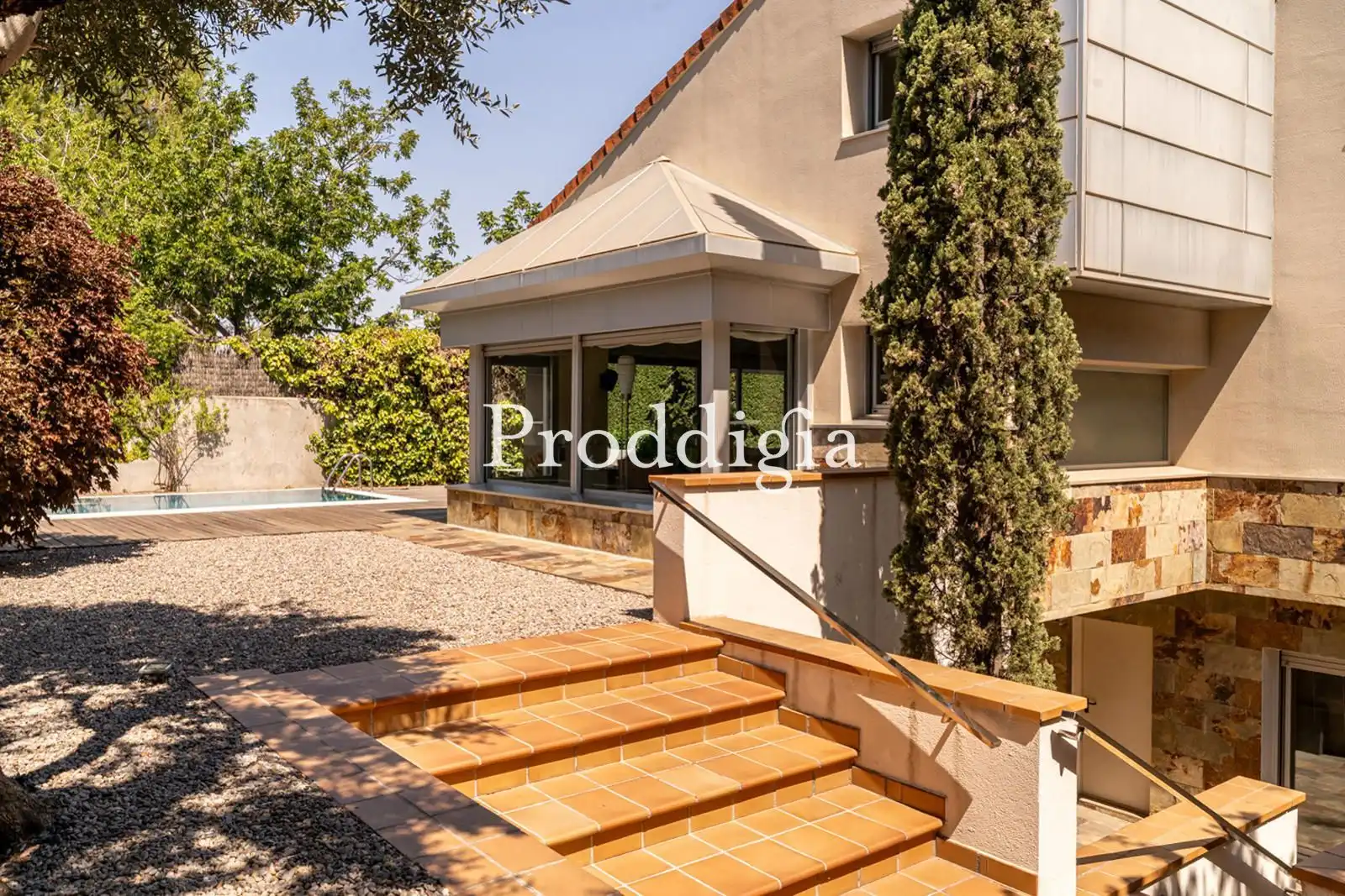 Terrace of Houses for sale in Sant Cugat del Vallès  with Air Conditioner, Terrace and Storage room