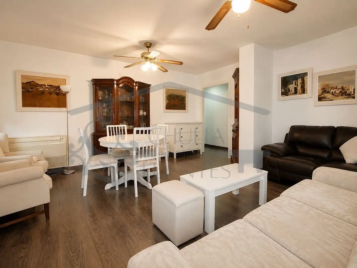Sala de estar de Piso en venta en Valencia con Aire acondicionado, Parquet y Horno