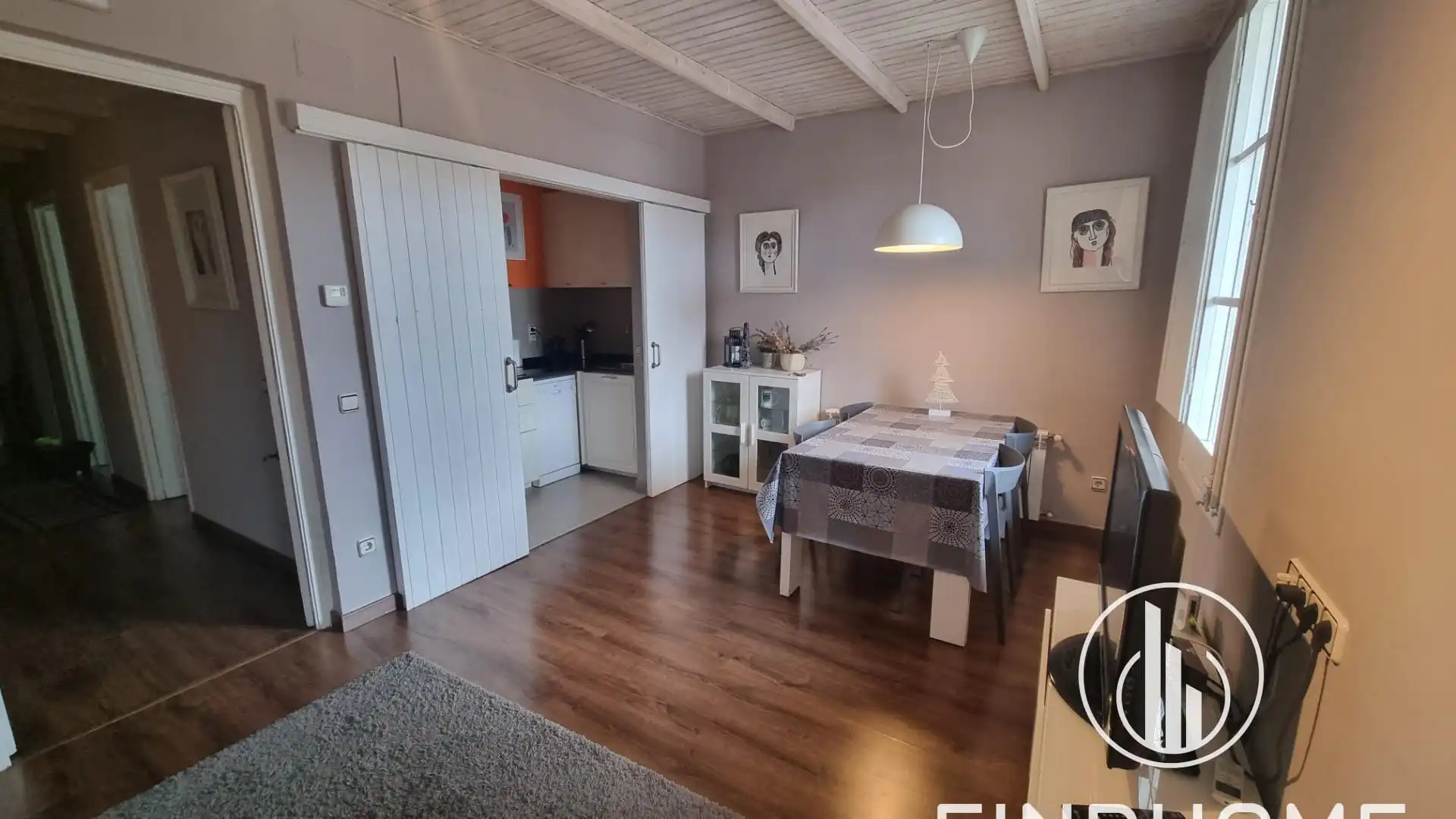 Kitchen of Flat for sale in Olot  with Air Conditioner, Heating and Terrace