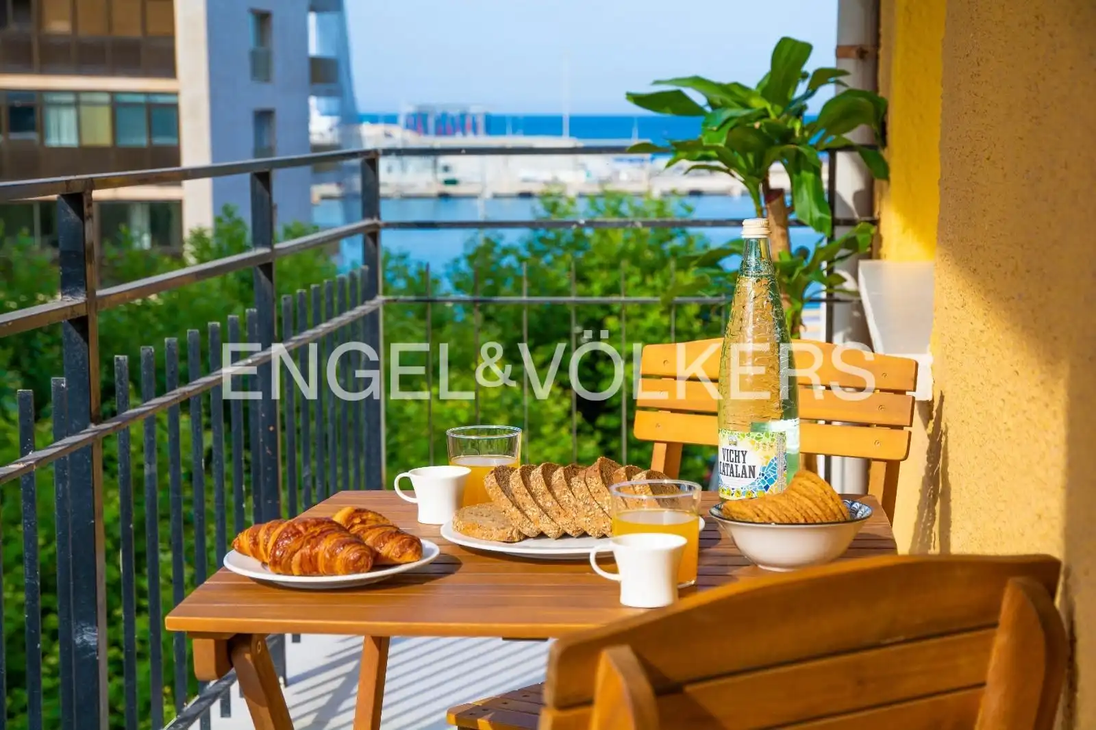 Terrace of Apartments for rent in Dénia  with Air Conditioner, Heating and Terrace