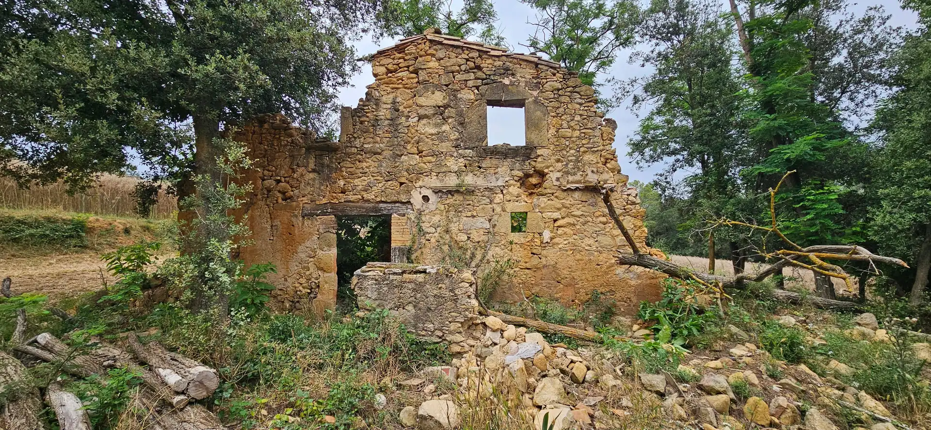 Vista exterior de Terreno en venta en Cornellà del Terri