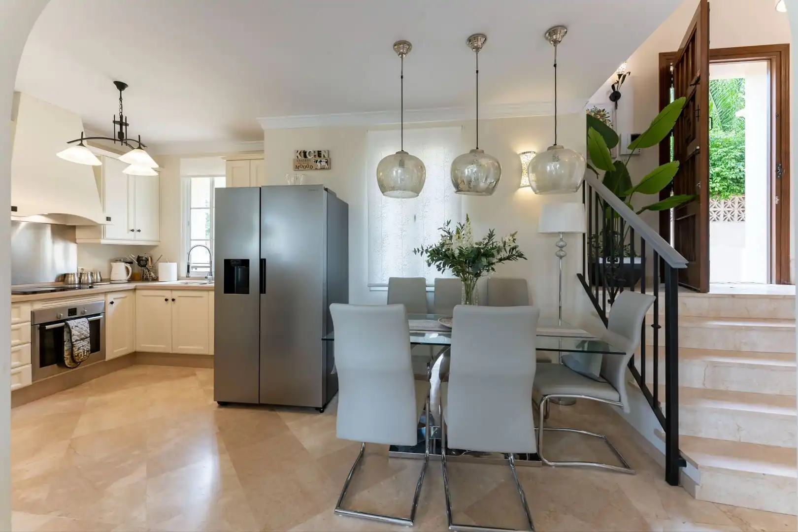 Cocina de Casa o chalet en venta en Mijas con Aire acondicionado, Jardín privado y Terraza