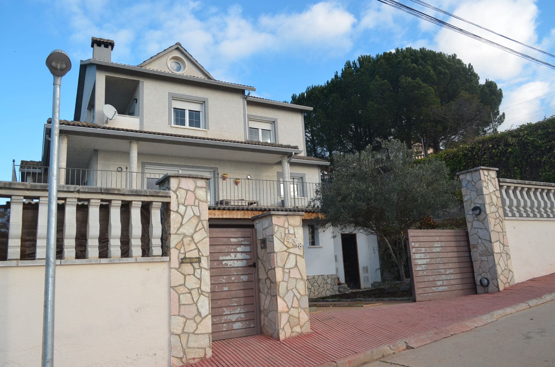 Exterior view of House or chalet for sale in Gualba  with Heating, Private garden and Terrace