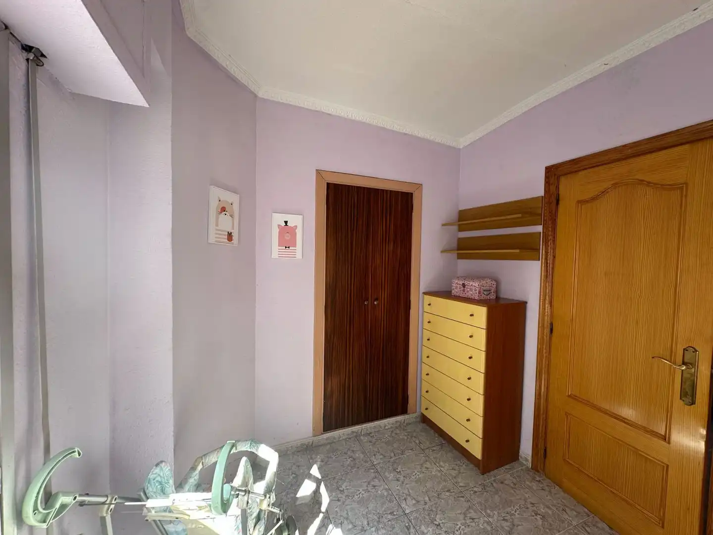 Bedroom of Flat for sale in Torrent  with Air Conditioner and Balcony