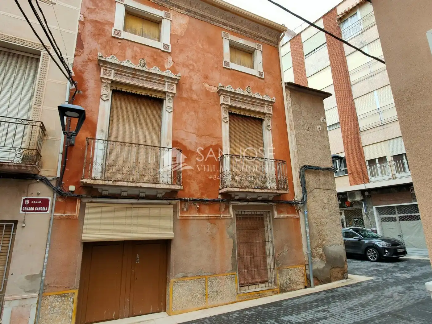 Vista exterior de Casa o xalet en venda en Aspe amb Terrassa, Traster i Balcó