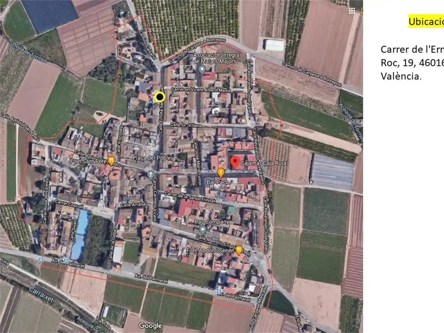Außenansicht von Fabrikhallen zur Miete in Valencia