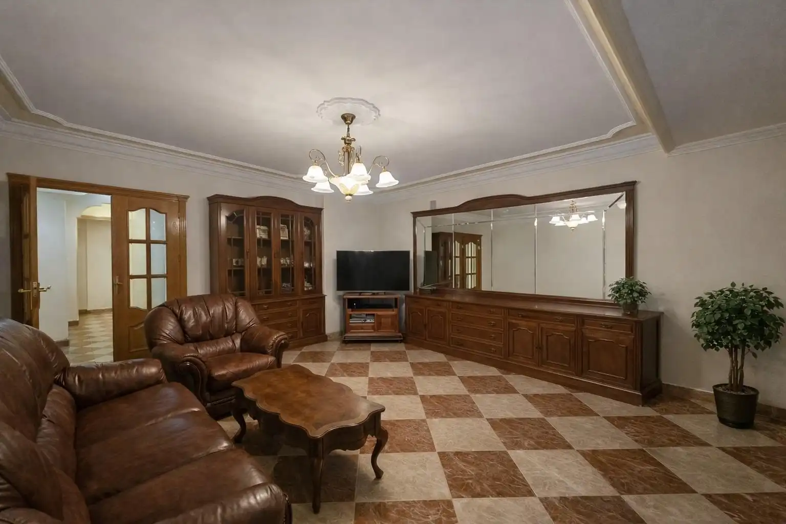 Living room of Houses for sale in Plasencia  with Air Conditioner, Terrace and Storage room