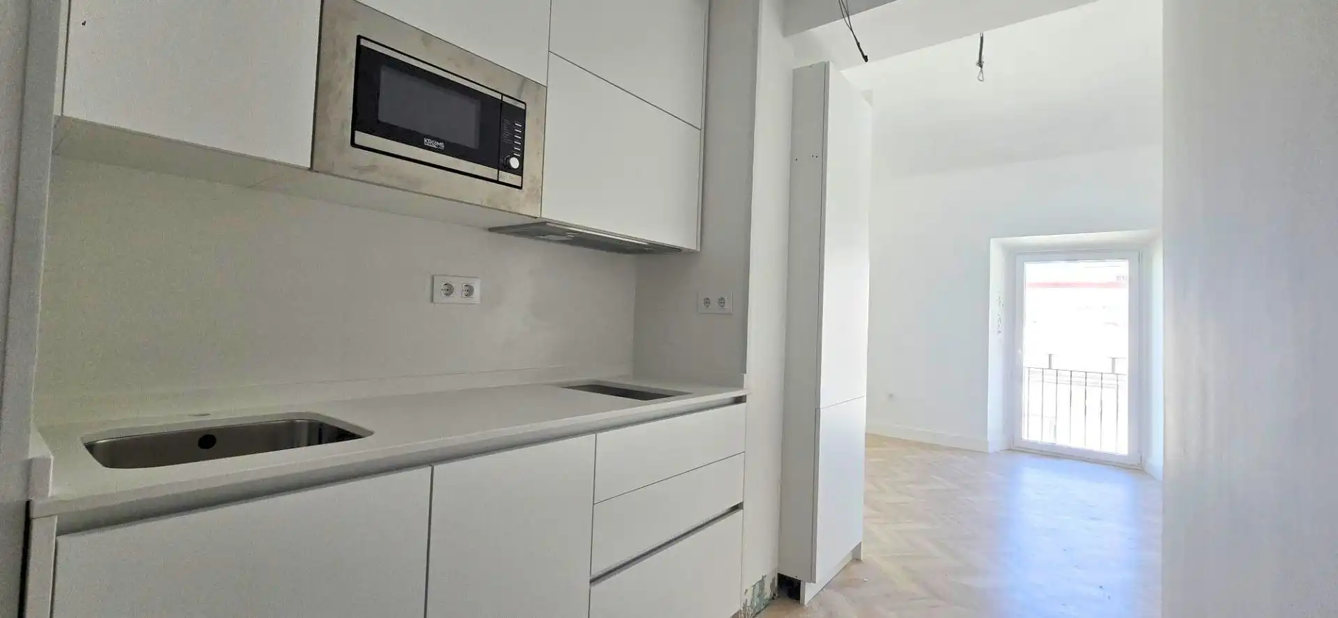 Cocina de Apartamento en venta en Badajoz con Terraza y Balcón